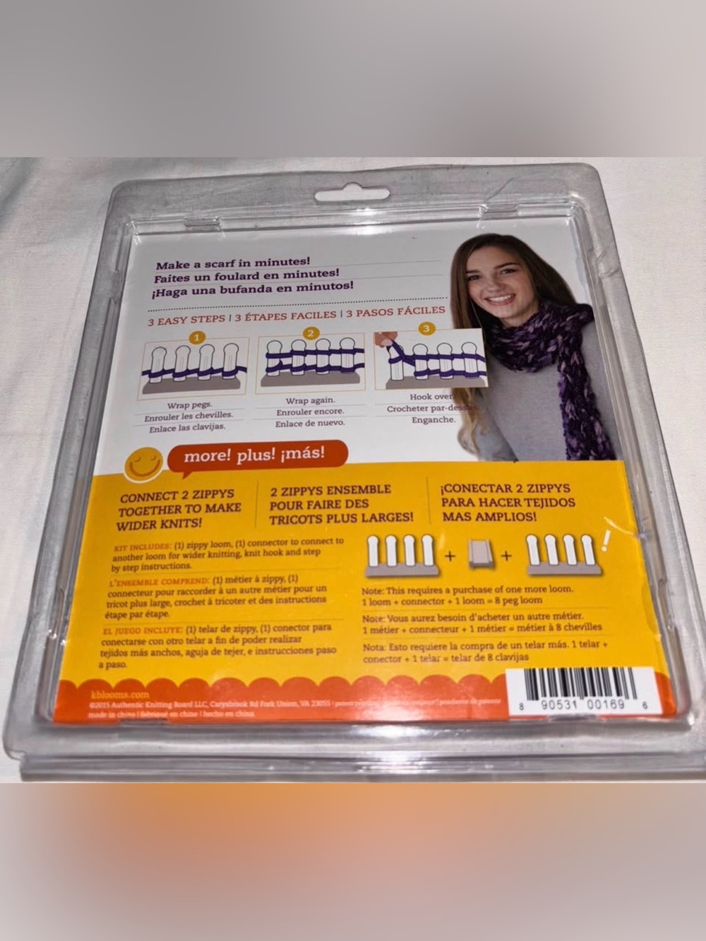 Zippy Loom Knitting Loom by Kb - Picture 2 of 2